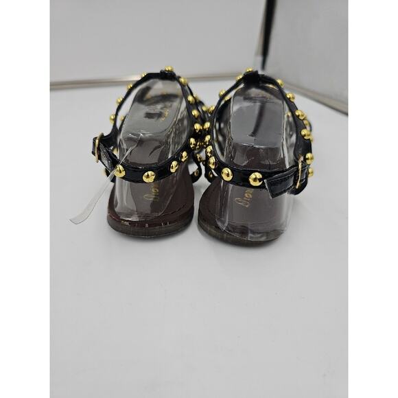 Womens Studed Strappy Sandals Size 7.5 Black - Picture 3 of 5